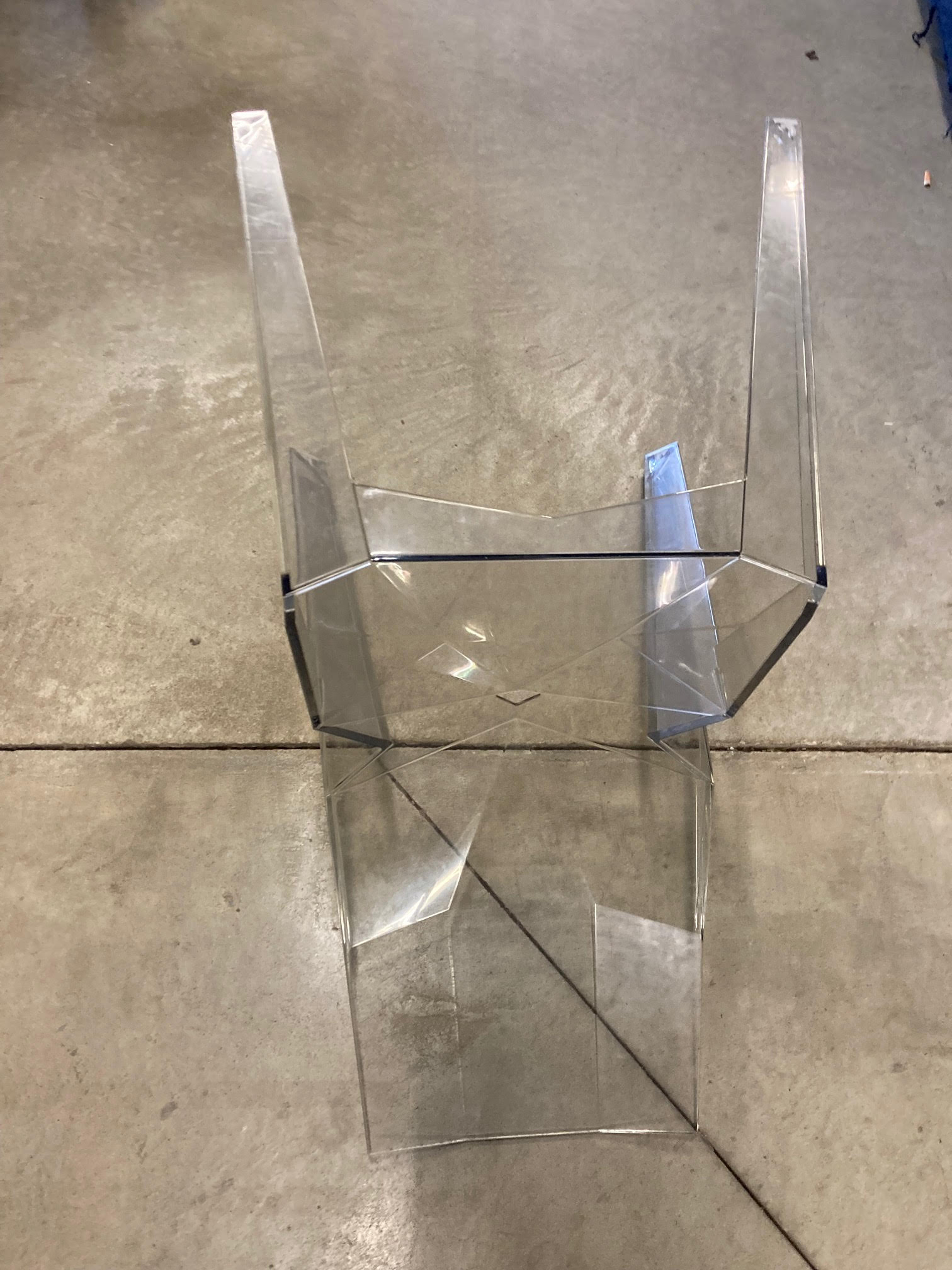 Suite of 5 chairs BONALDO IN polycarbon