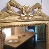 Beautiful very old mirror gilded 36x48cm