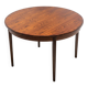 Table scandinave extensible en palissandre de Rio - 1960