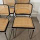 4 chaises Marcel Breuer Cesca Made in Italy