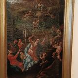 Antique painting - oil on canvas - Assumption of the Virgin, 18th century