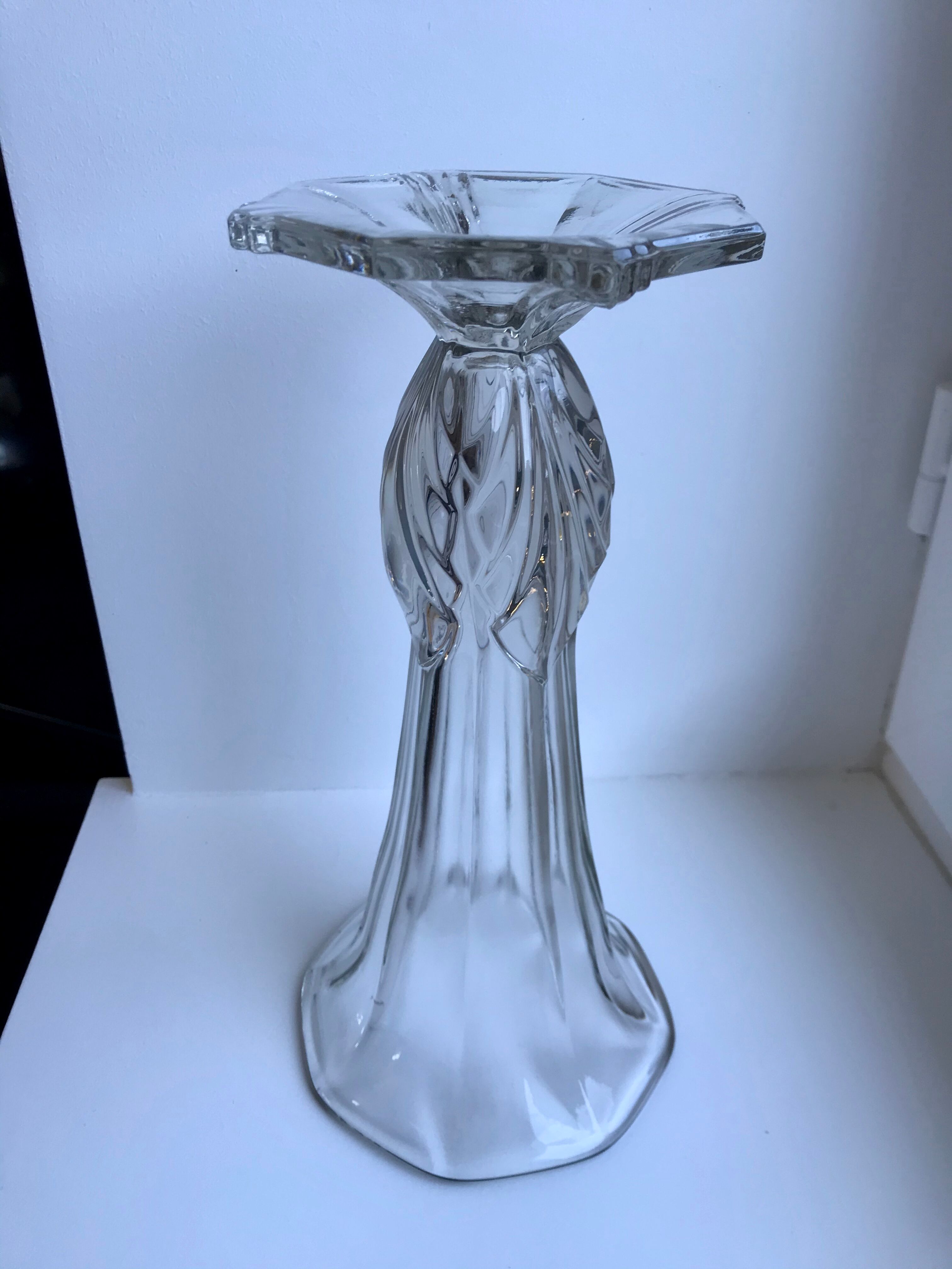 Crystal vase 50s