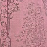 Pink Oushak Turkish Carpet sku 1129