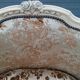 Gondola bergère bench for two in Louis XV style