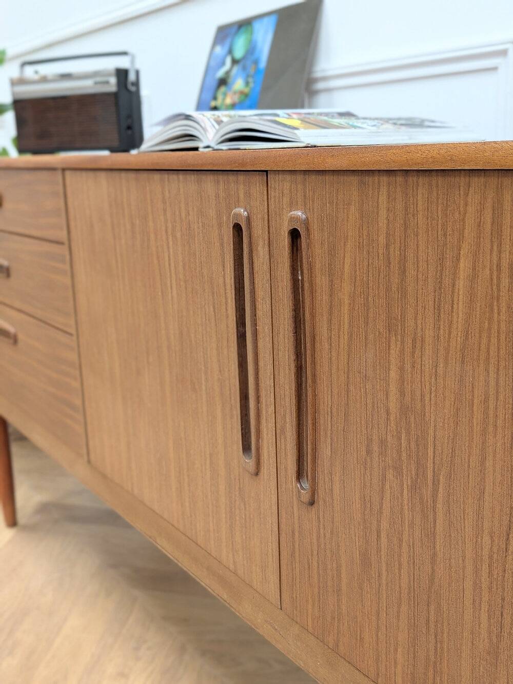 Vintage Scandinavian sideboard