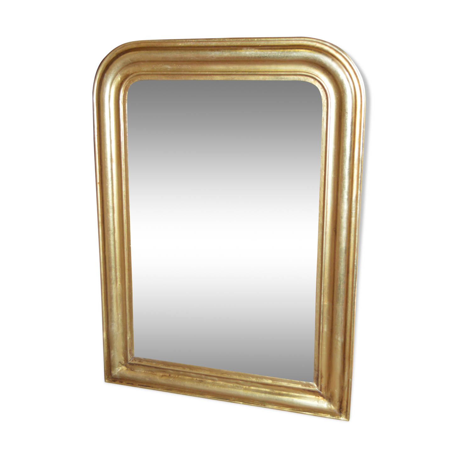 Louis Philippe style gold mirror 77x106cm