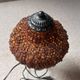 Vintage lamp with beaded shade - Oriental/Bohemian chic style -
