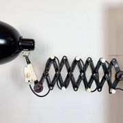 Industrial East German Scissor Lamp from VEB Zweckleuchtenbau Dresden, 1960