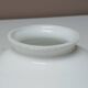 Lampshade, old in opaline and pleated glass
