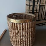 Vintage wastepaper basket