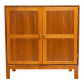 Mahogany cabinet by Christian Hvidt
