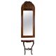 Set of Antique Louis Philippe Mirror and Console Table, 1890s
