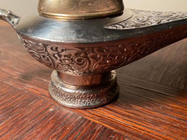 Metal metal lamp of Aladdin table lighter