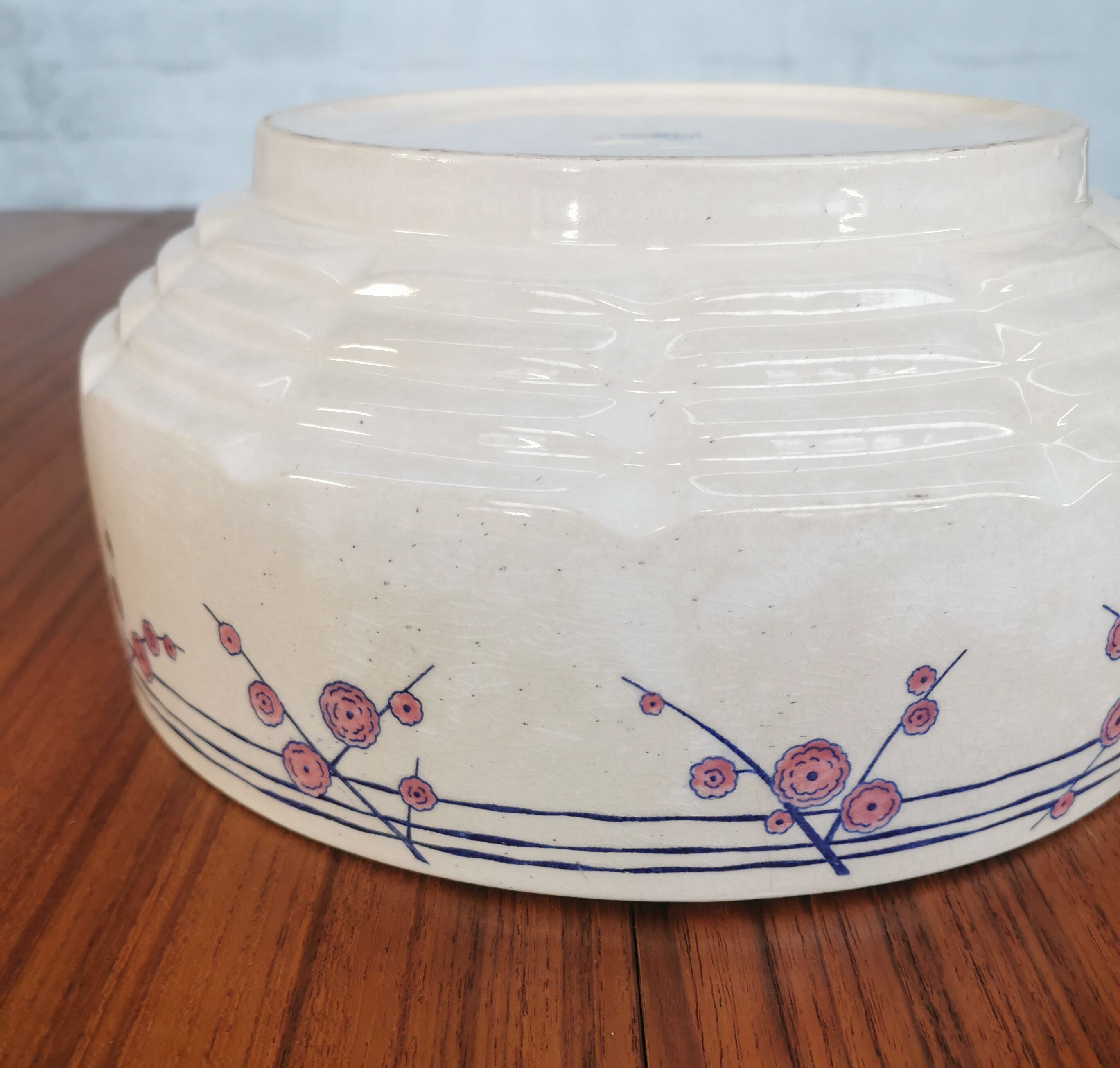 Vintage salad bowl in HBCM earthenware