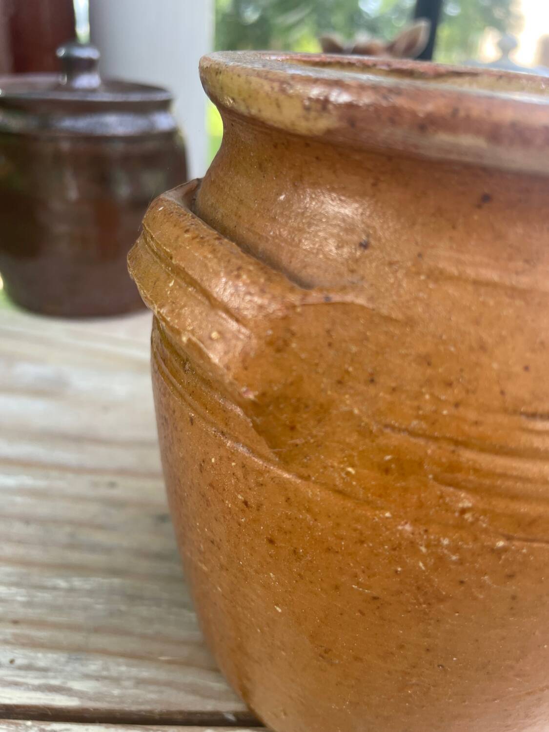 Stoneware pot