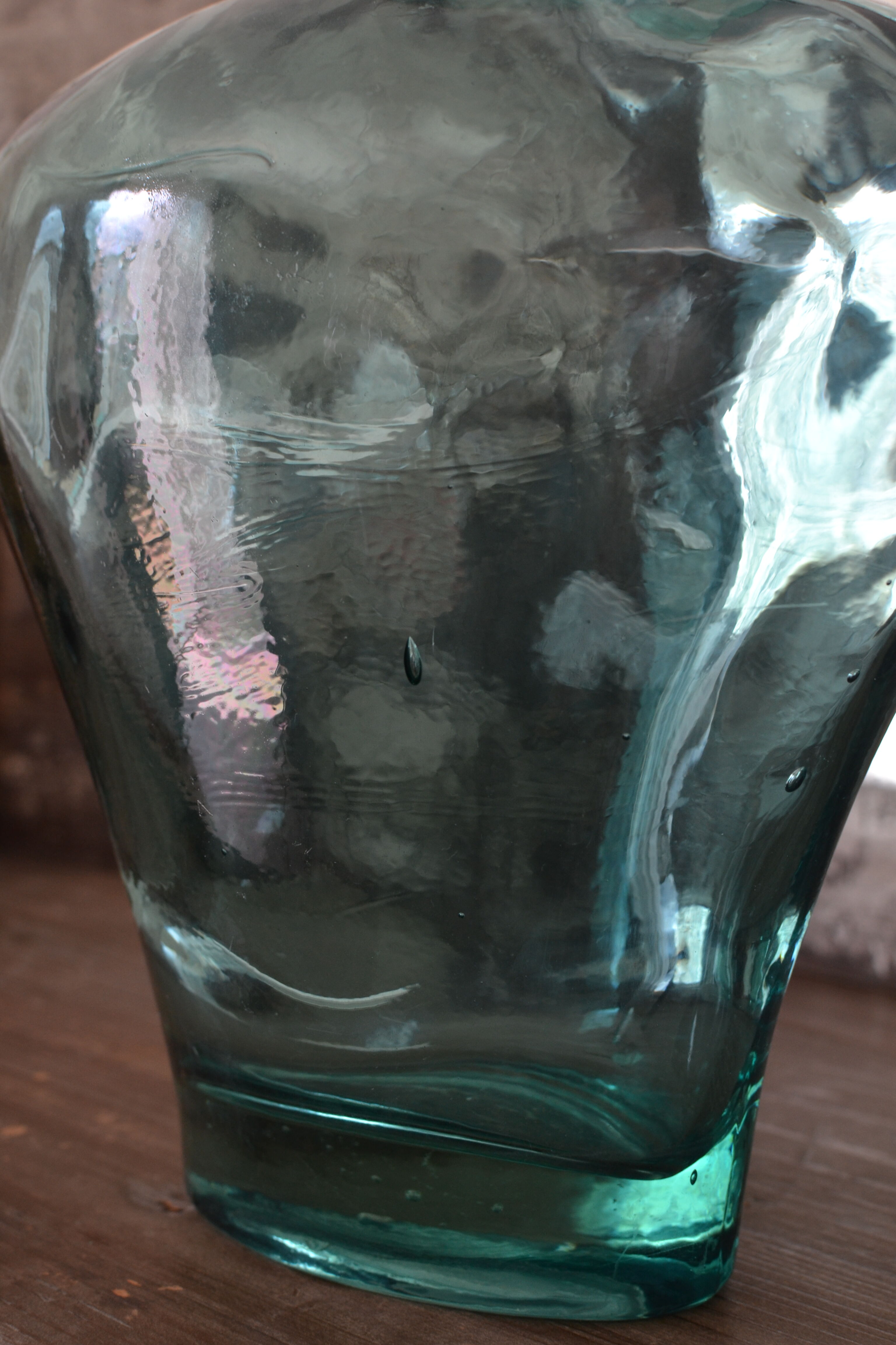 Blue bottle XXL shape perfume bottle