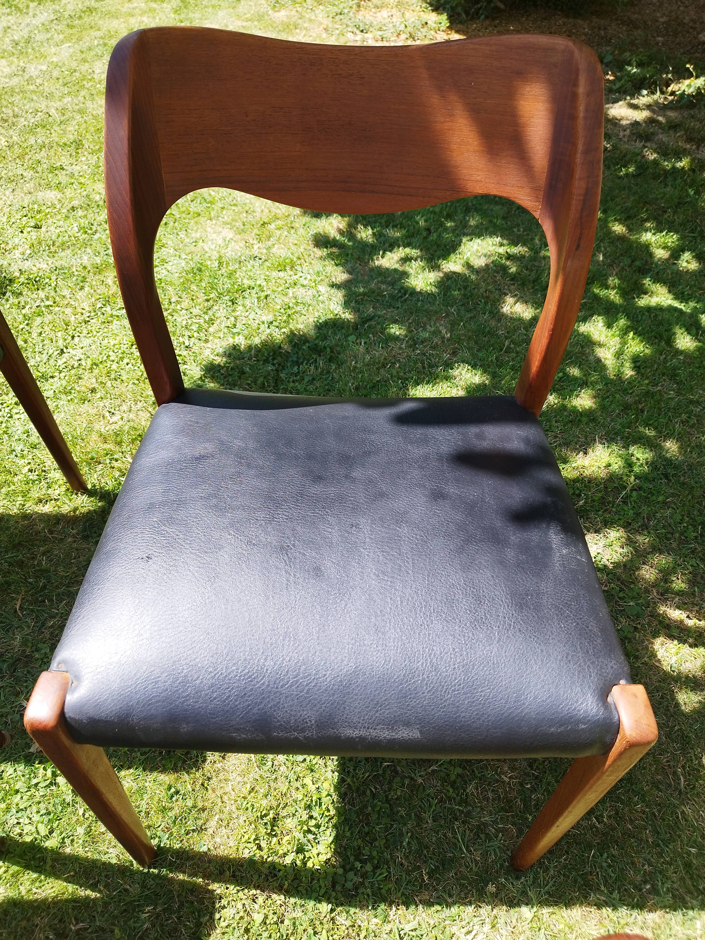 Chaises Niels Otto Moller