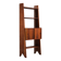 Italian bookcase with three shelves and storage