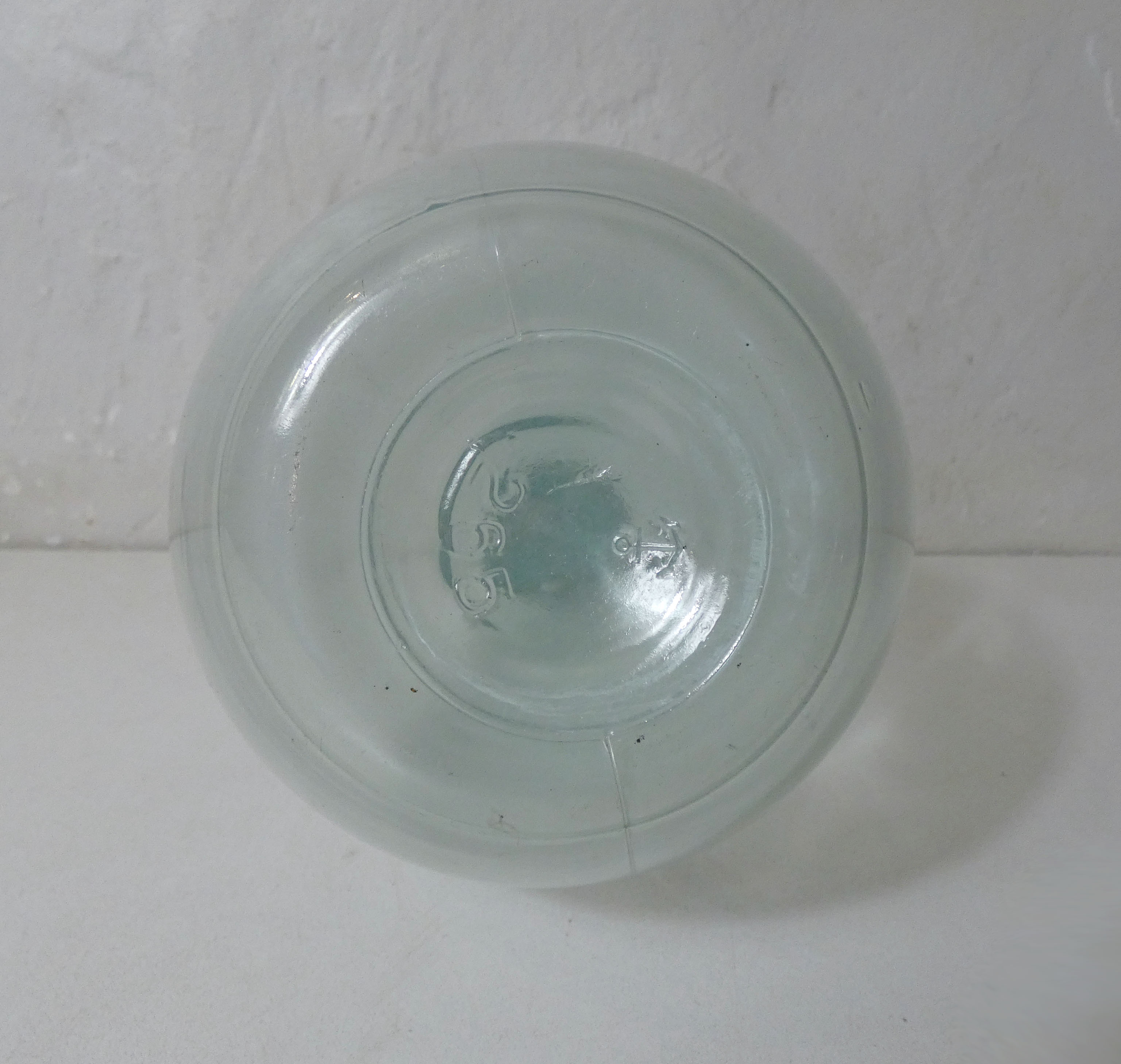 old glass demijohn decanter