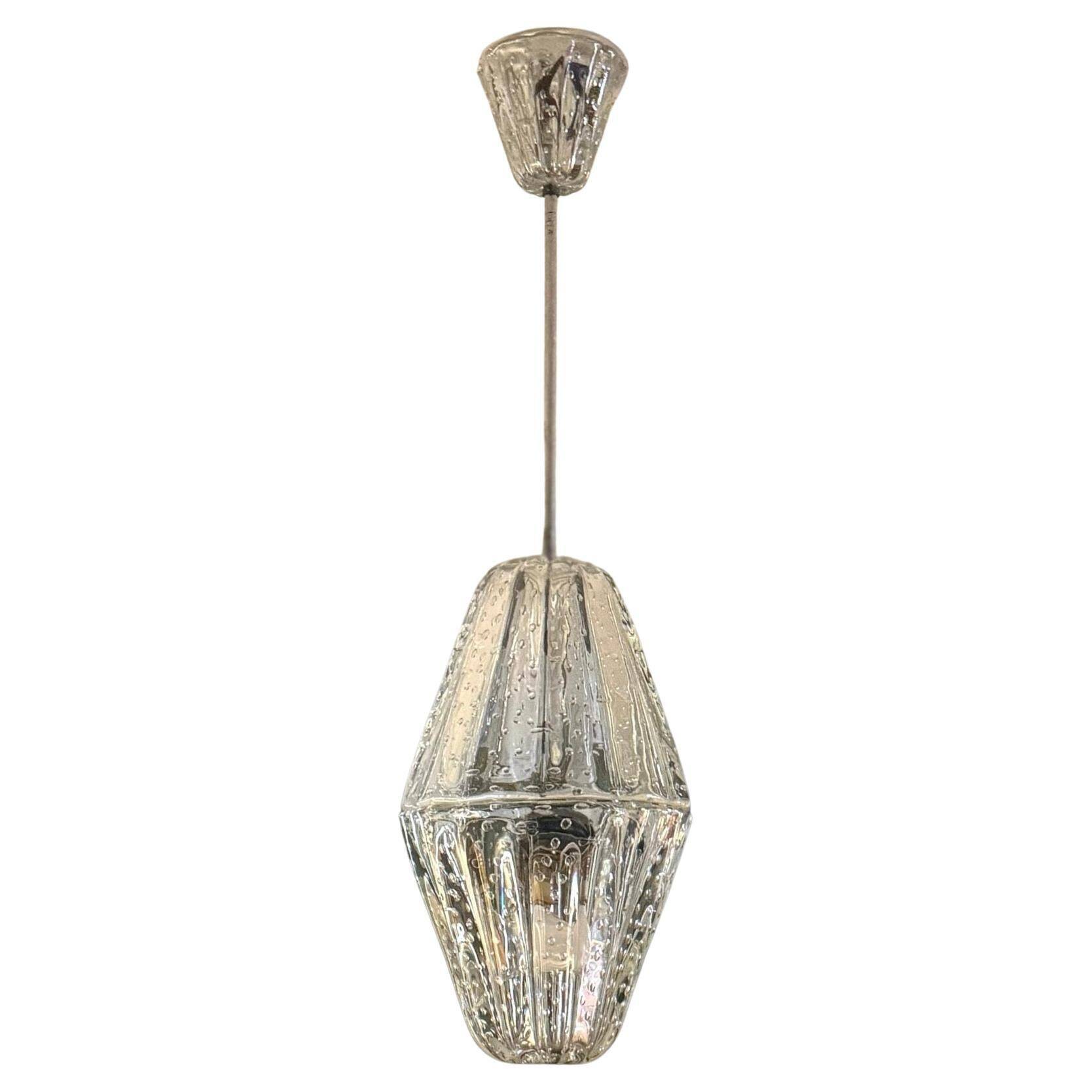 Lampe de plafond Murano des années 1960
