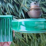 1950 ceramic wall light