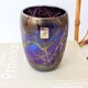 Rare Joska vase, Art Nouveau style, iridescent blown glass, Germany 1990