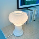 Glass Swirl Lamp - Space Age