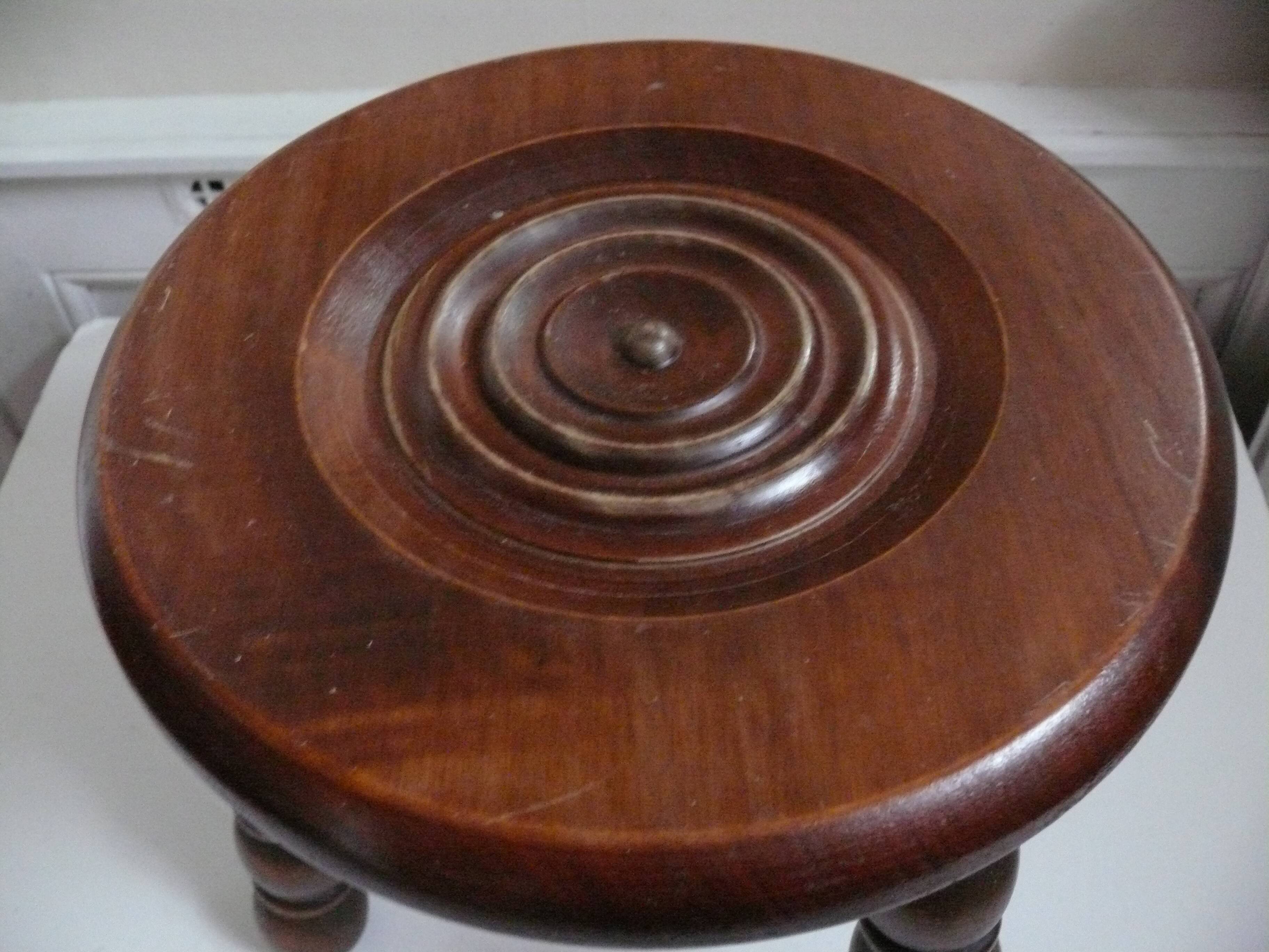 Two milking stools in the charles dudouyt style