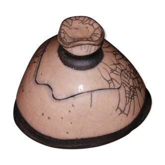 Bombonniere  en ceramique d'art