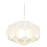 White lamp designed by L. Schioler for Hoyrup Denmark 1970