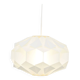 White lamp designed by L. Schioler for Hoyrup Denmark 1970