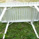 wooden folding garden table
