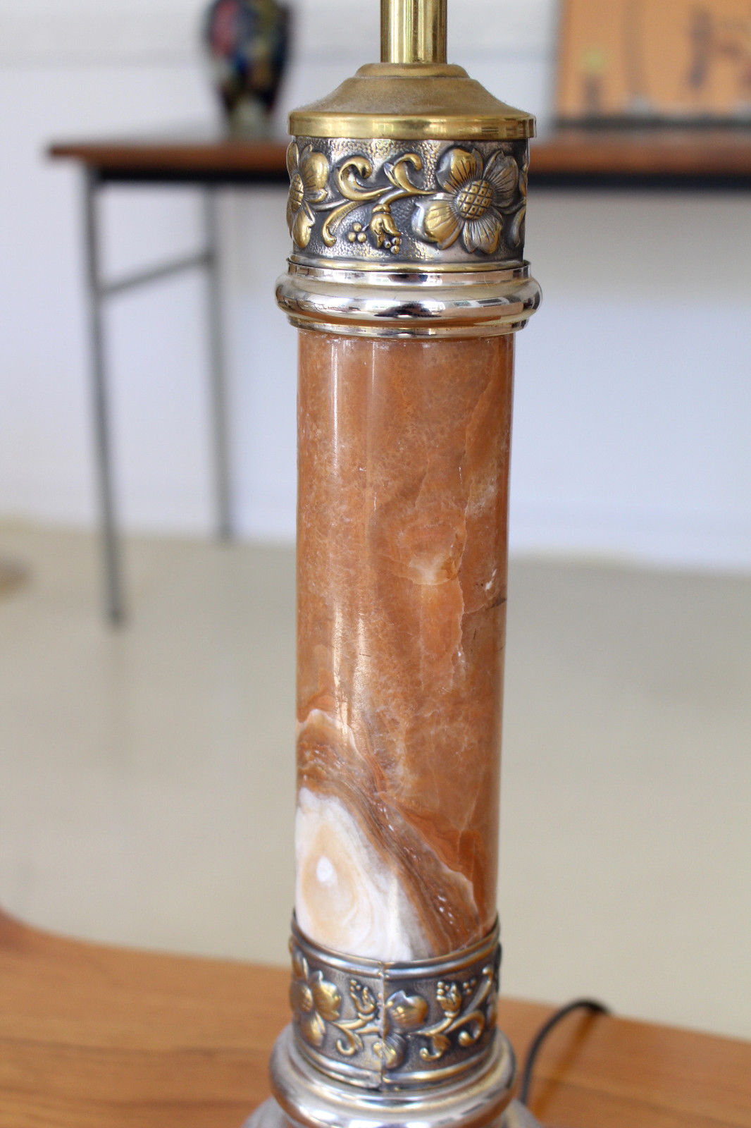 Vintage lamp marble French new art