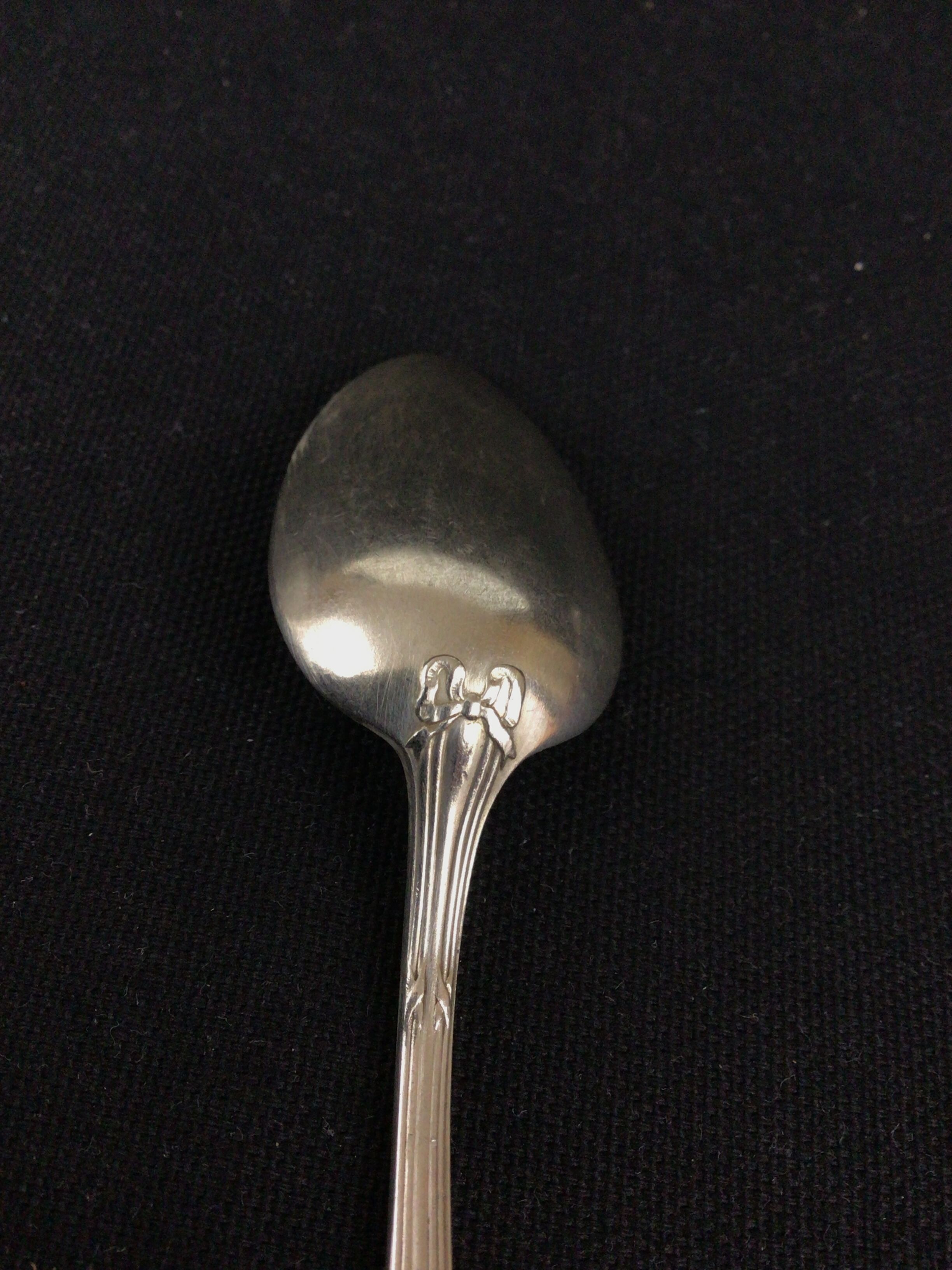 Set of 12 spoons in silver metal Apollo 18gr
