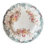 Antique plate Terre De Fer Boulenger - Choisy Le Roi