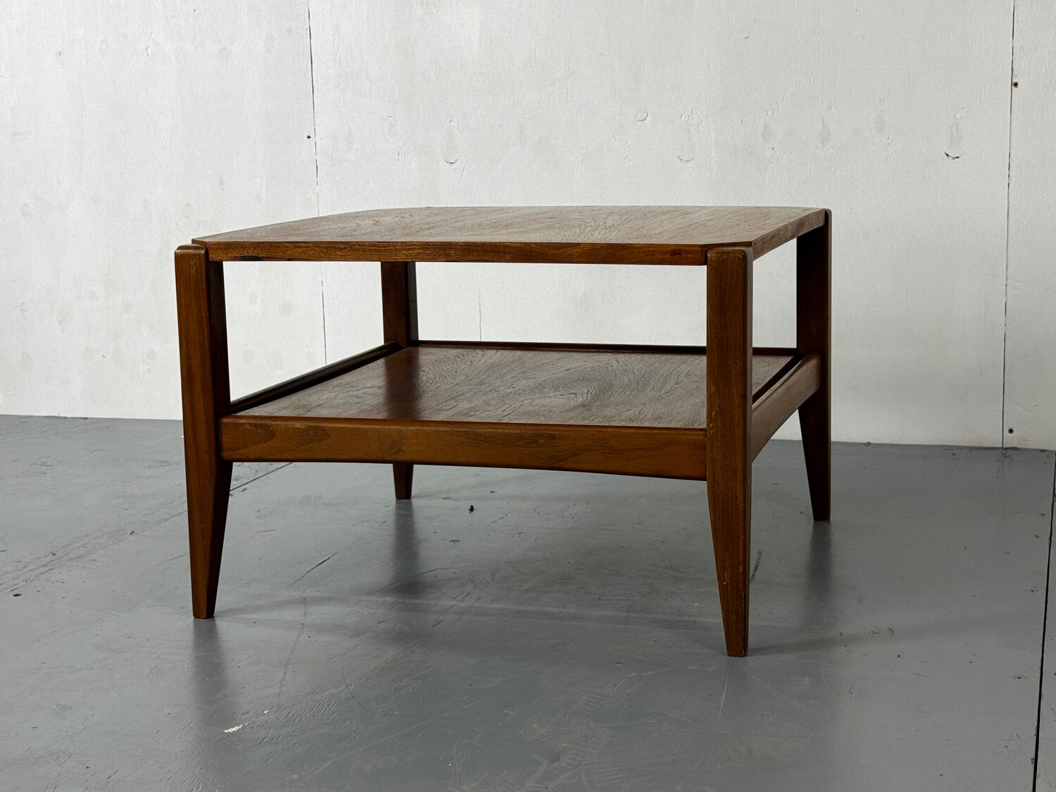 Scandinavian Danish Teak & Formica Coffee Table, 1960s