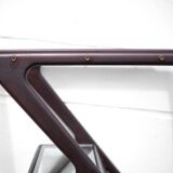Serving rolling trolley, wood service, 50's