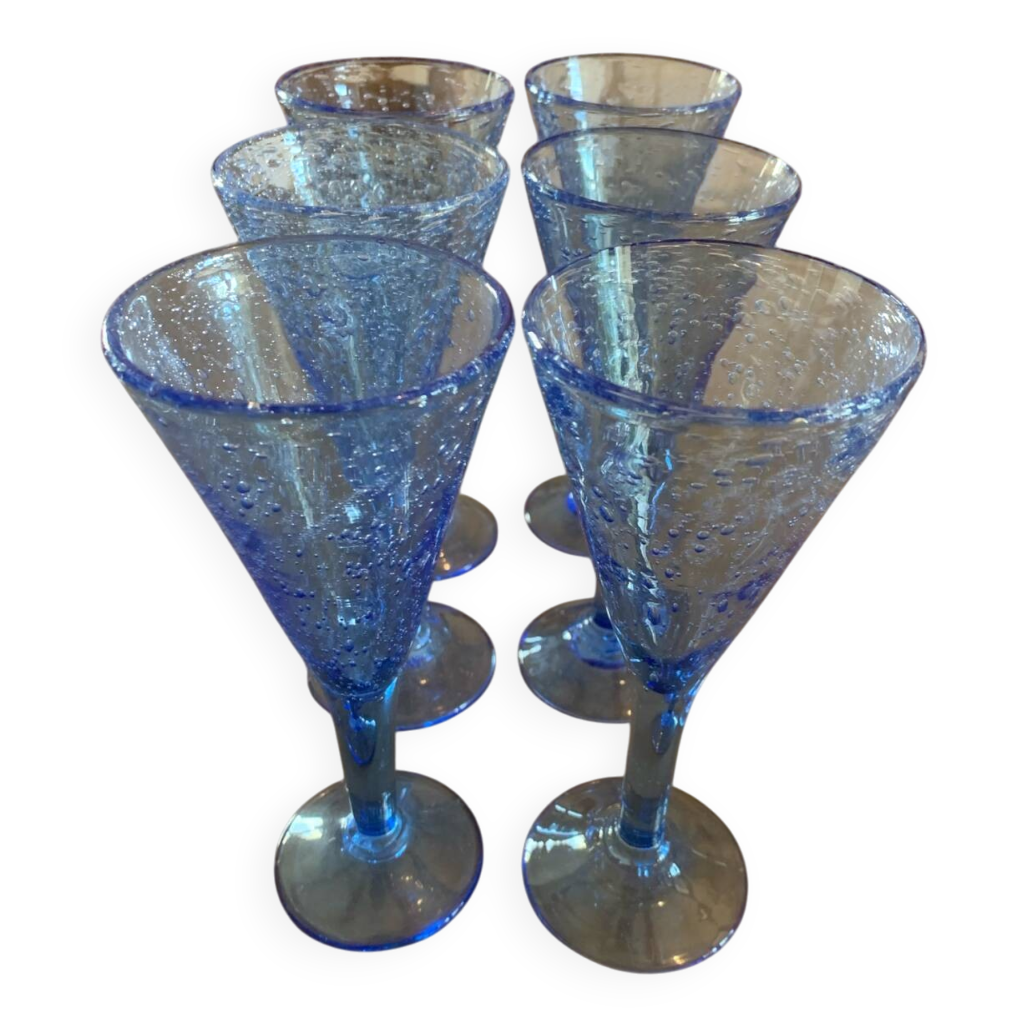 Biot champagne flutes