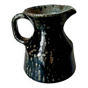 Pichet en céramique - anthracite
