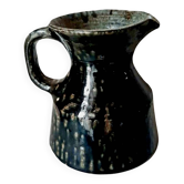 Anthracite ceramic jug Nigon
