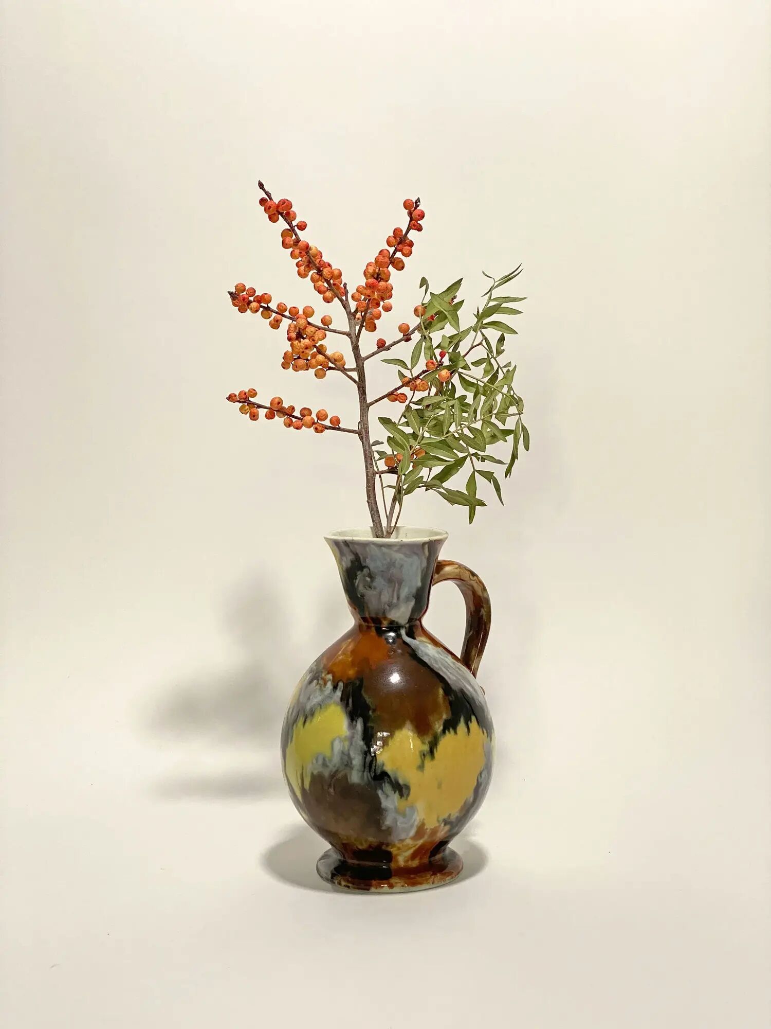 Ceramic jug from Longwy