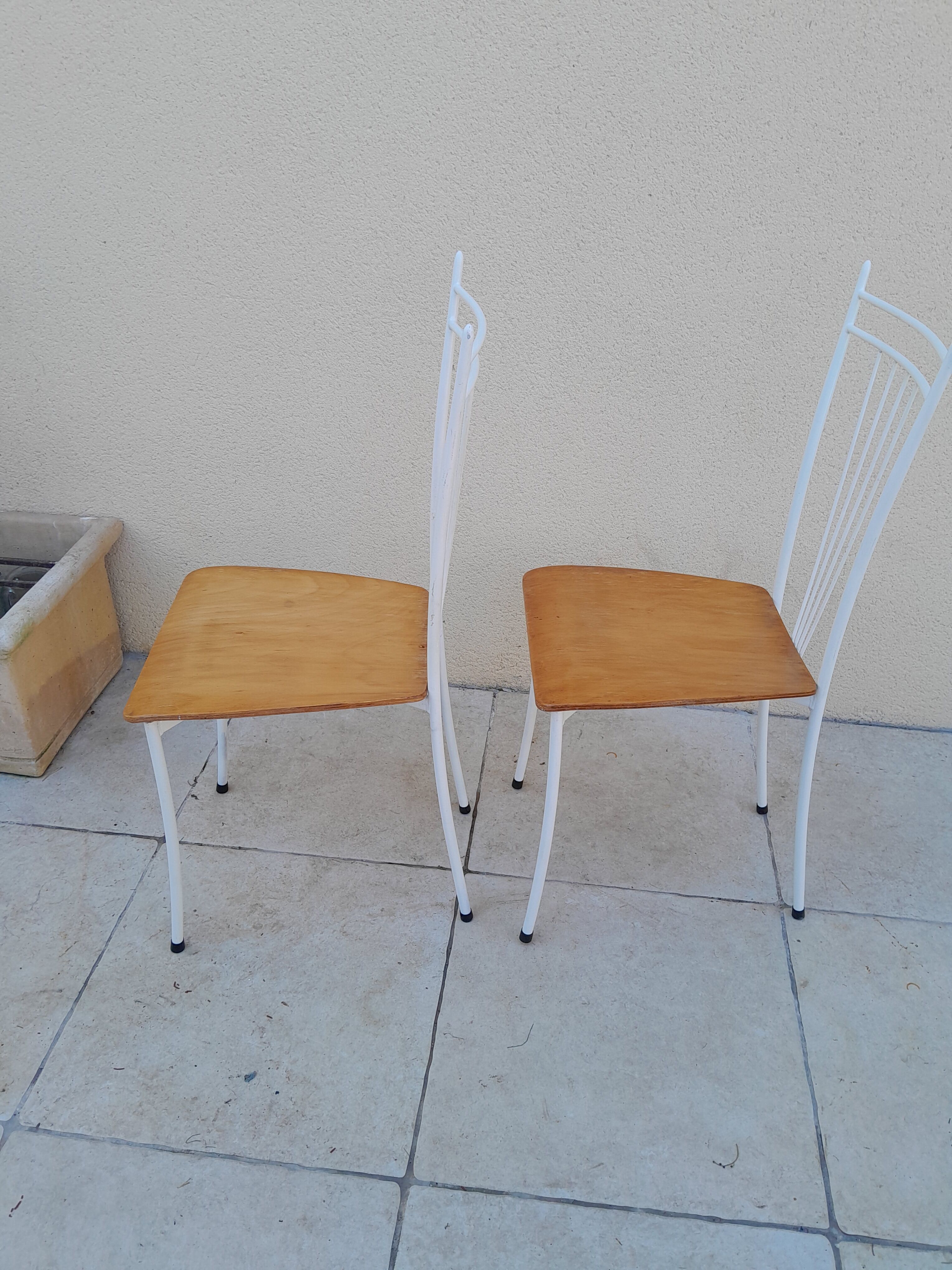 Paire de chaise vintage