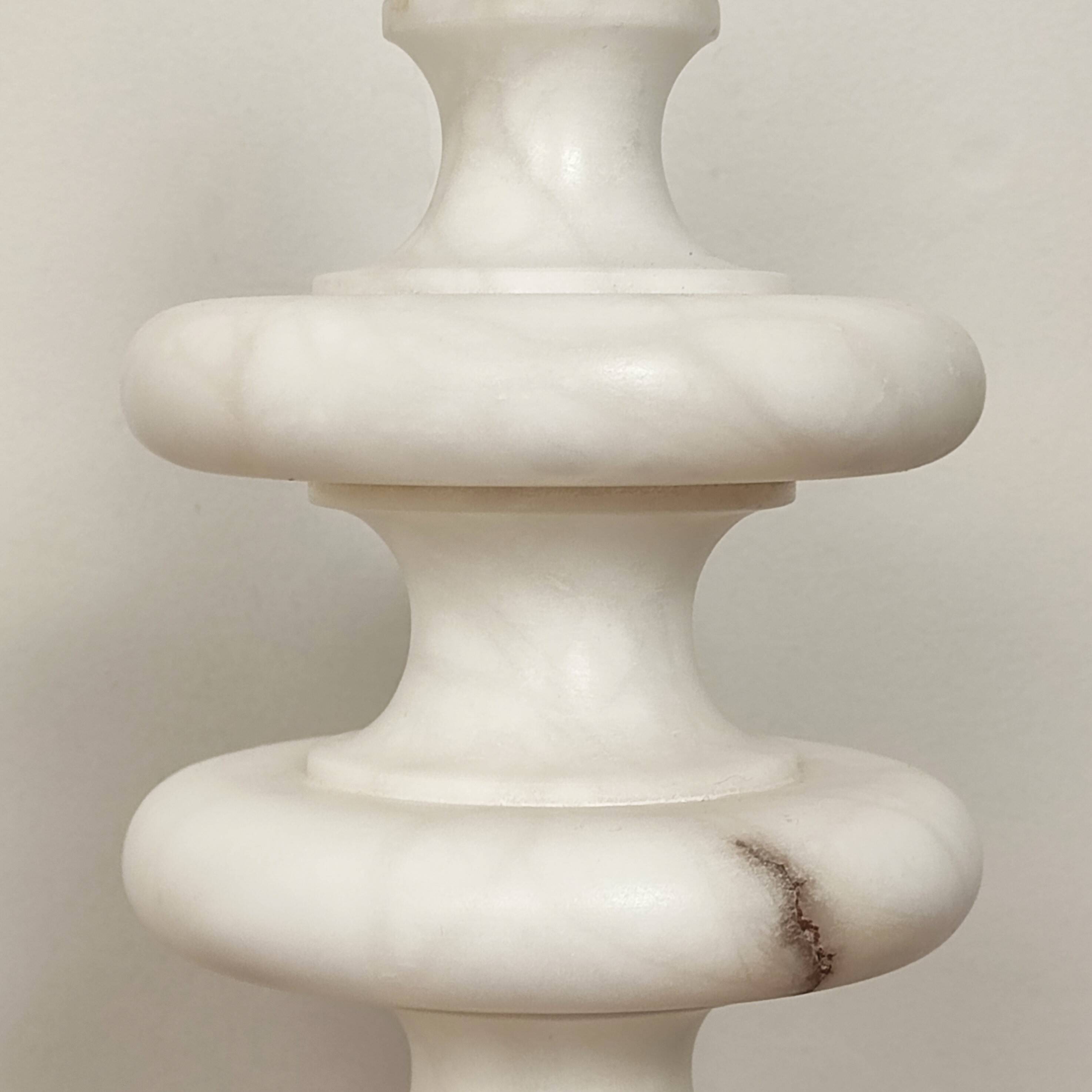 70' Alabaster lamp base