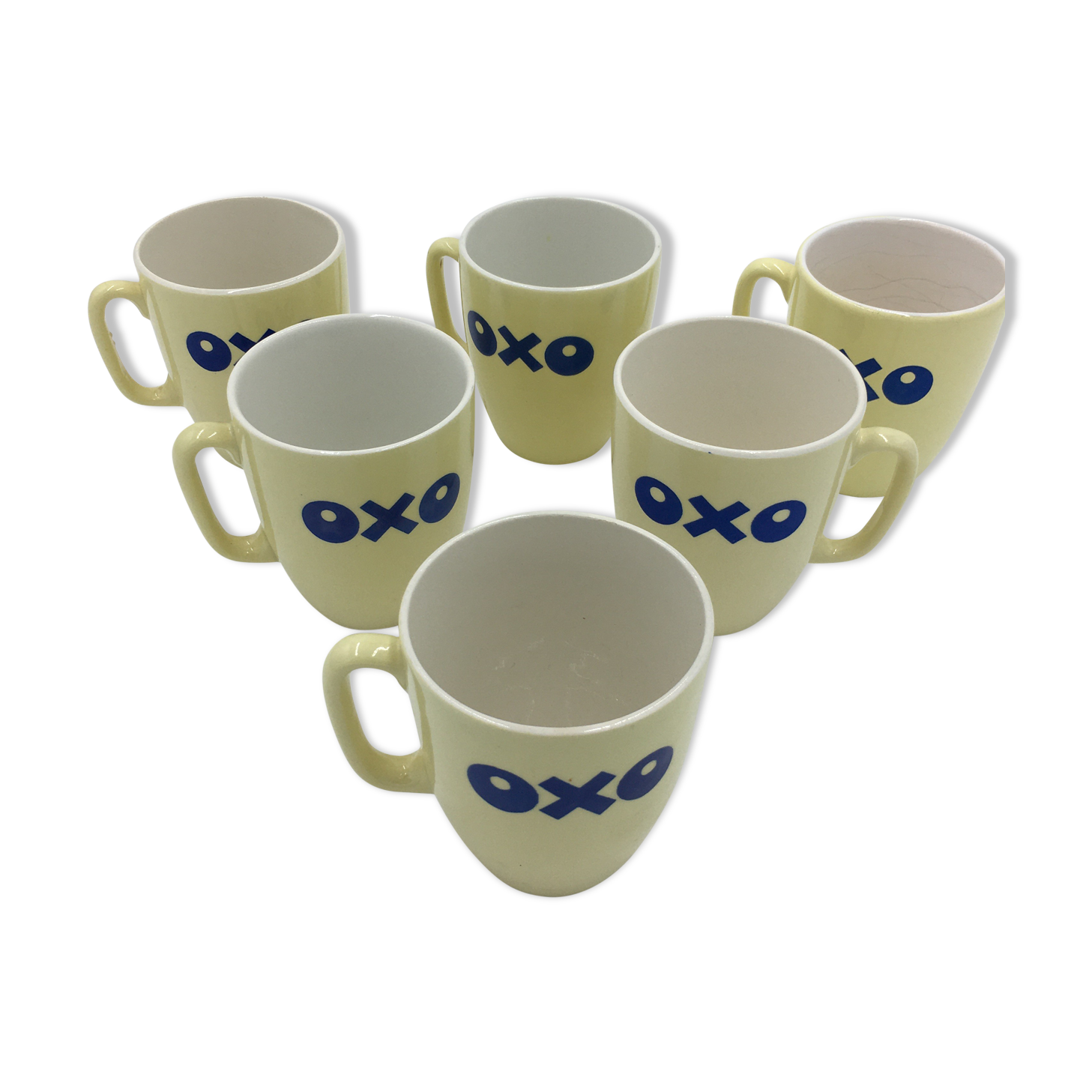 Lot of 6 OXO mugs