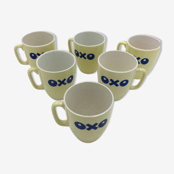 Lot de 6 mugs OXO