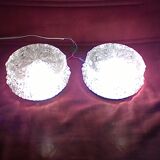 Plafonniers en verre, vintage