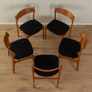 1950s dining chairs by Erik Buch for O.D. Møbler (set of 5)