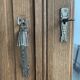 Large Art Deco oak wardrobe (renovated)
