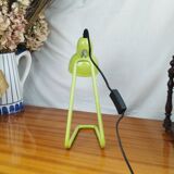 Lampe de Bureau à Poser Tubulaire Verte, Style Années 70s, Vintage