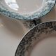 6 antique flat plates from Sté Céramique Maestricht